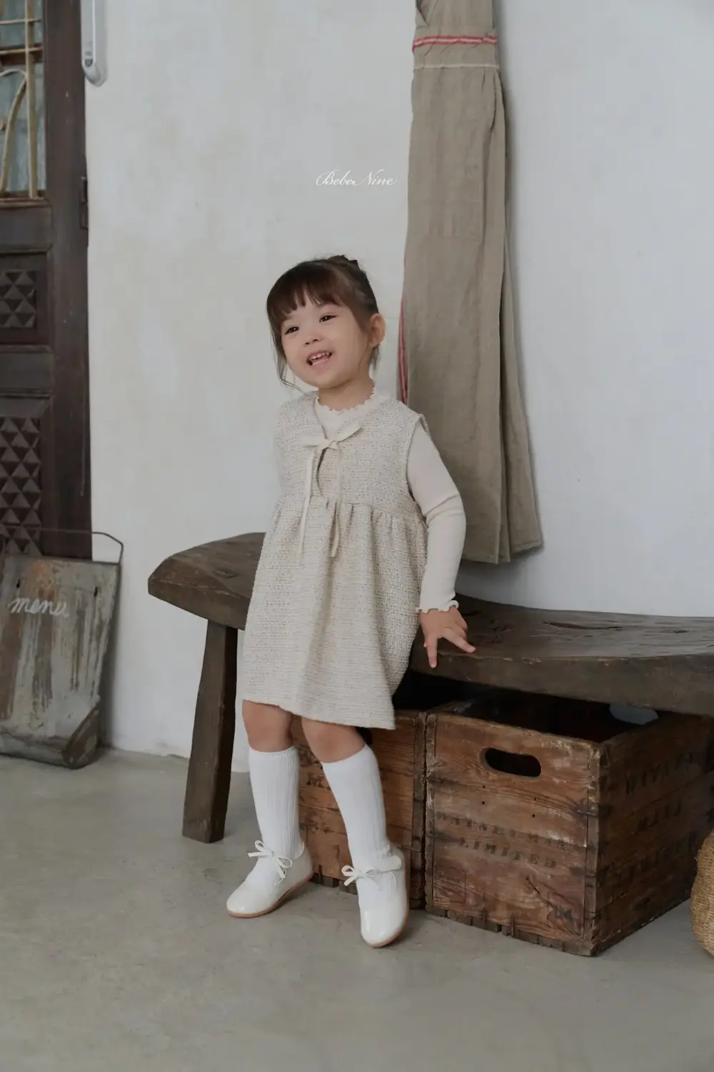 10 <b>Bebe nine洋裝</b>Autumn 로코코 원피스 65-120cm