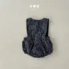<b>｜BABY｜ LaLa land包屁衣</b>Autumn 베베 체크 룸퍼 60-82cm