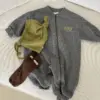 <b>｜BABY｜ LaLa land連身衣</b>Autumn 베베 쭈리 집업 슈트 60-82cm