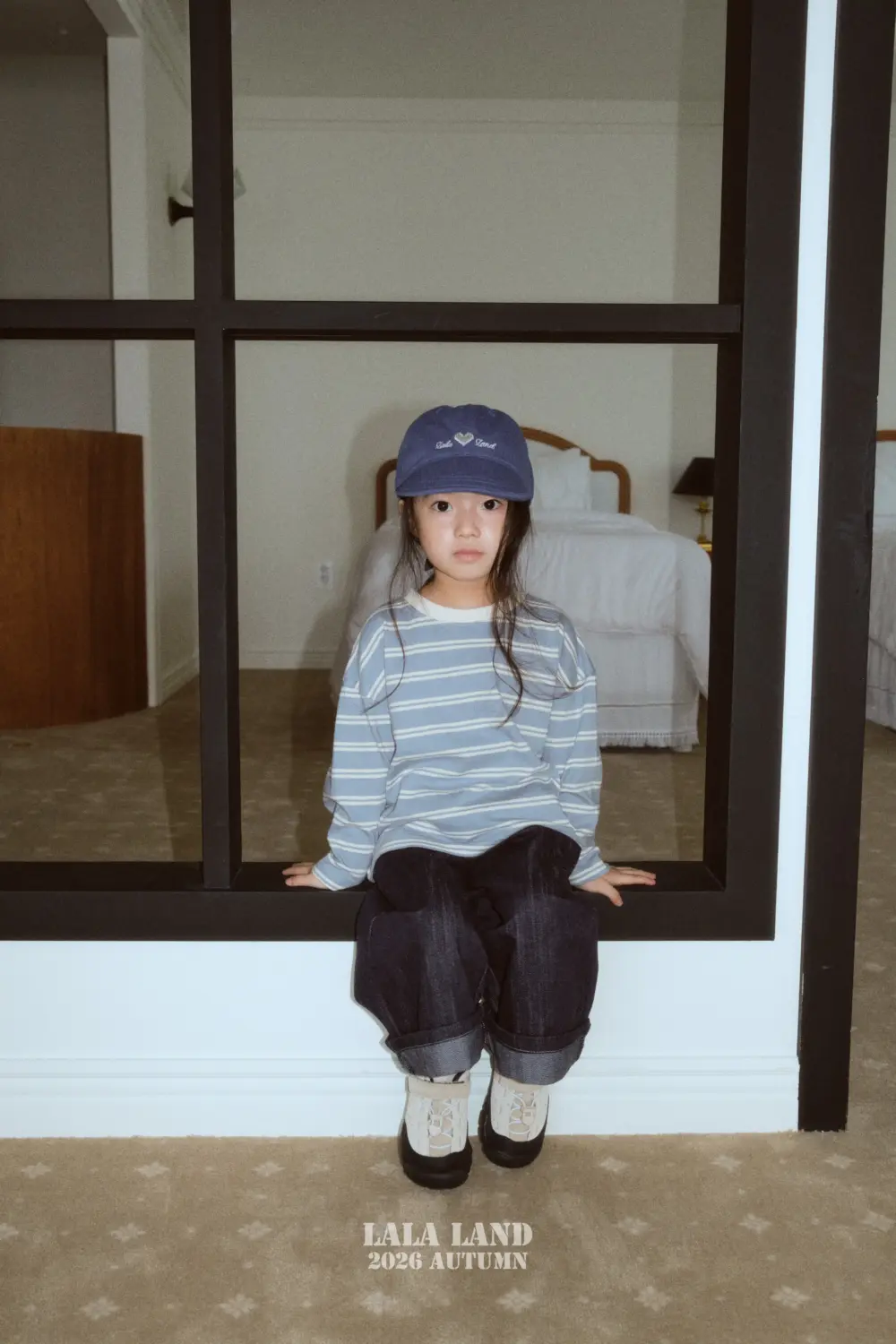 10 <b>|Kids| Lala land帽子</b>Autumn 하트 볼캡 FREE