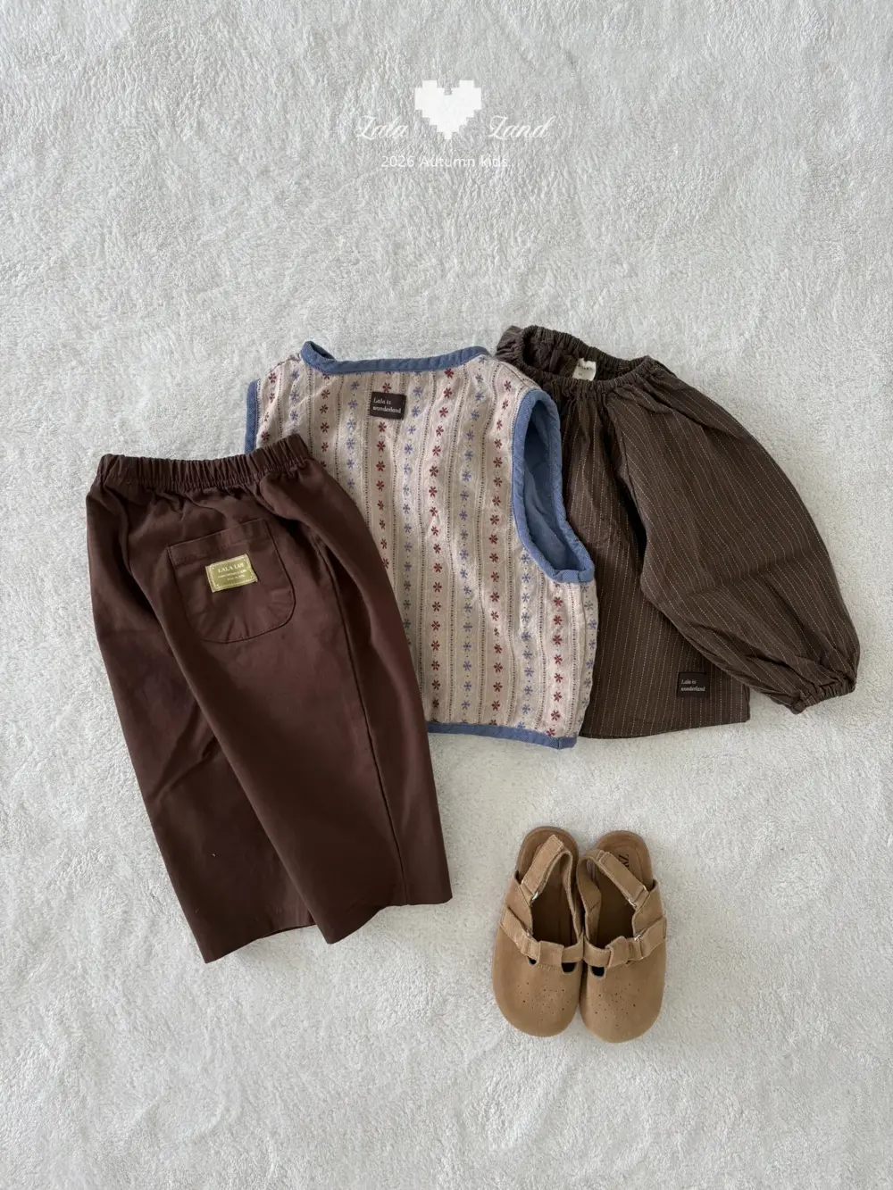 10 <b>|Kids| Lala land上衣</b>Autumn 비오레 블라우스 75-120cm