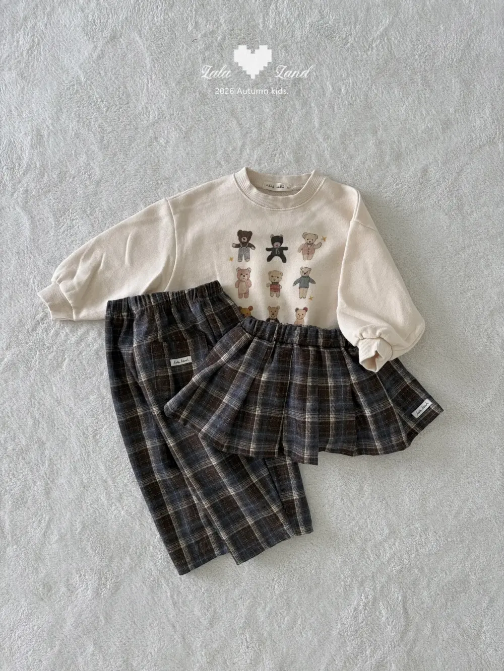 10 <b>|Kids| Lala land上衣</b>Autumn 라라베어 맨투맨 75-120cm
