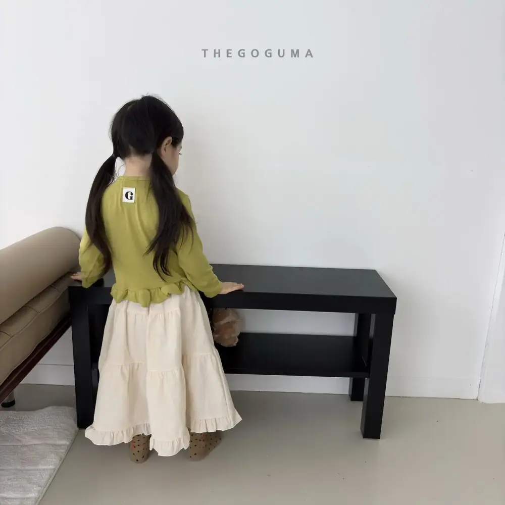 10 <b>THEGOGUMA上衣</b>Autumn 프릴 뷔스티에 85-142cm