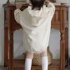 <b>｜BABY ｜Bebe nine 連身衣</b>Autumn 레이스 후드 슈트 65-100cm