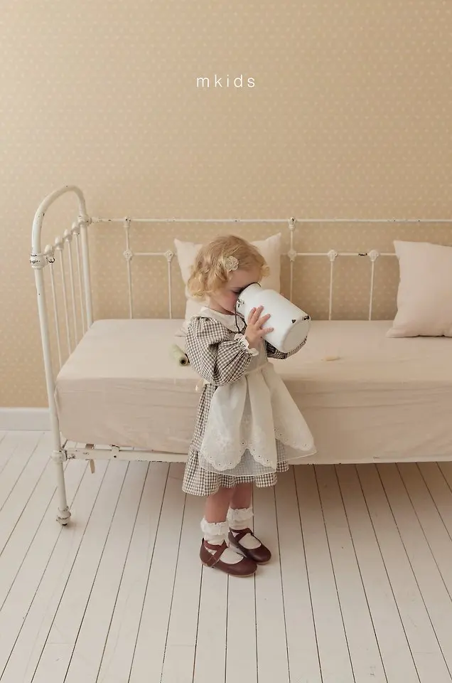 11 <b>|Kids| Mkids圍裙</b>Autumn 플뢰르에이프런 FREE(3m-6y)