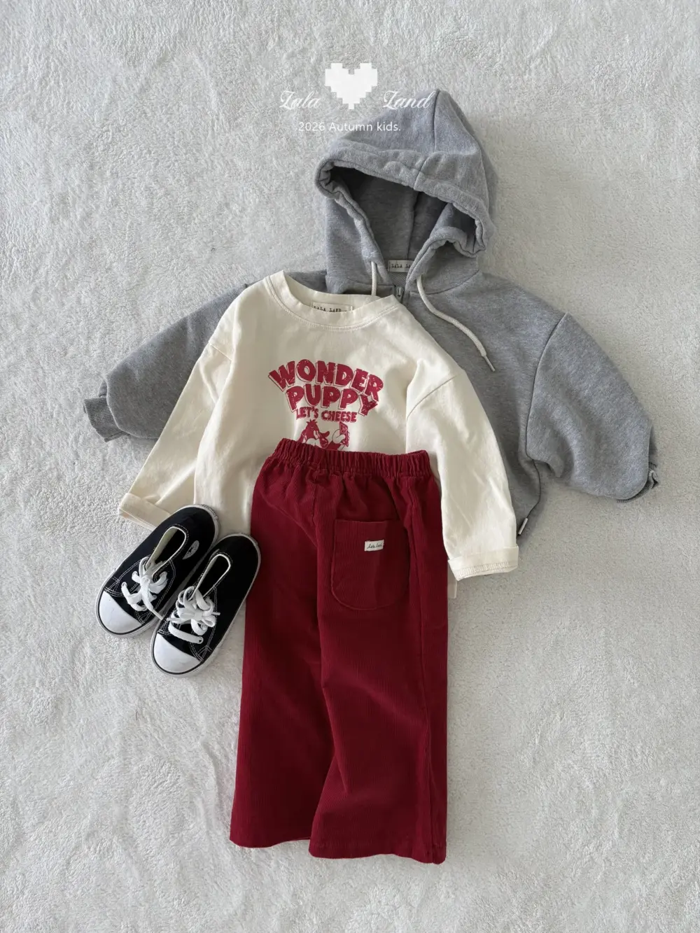 11 <b>|Kids| Lala land褲子</b>Autumn 비비 부츠컷 75-120cm