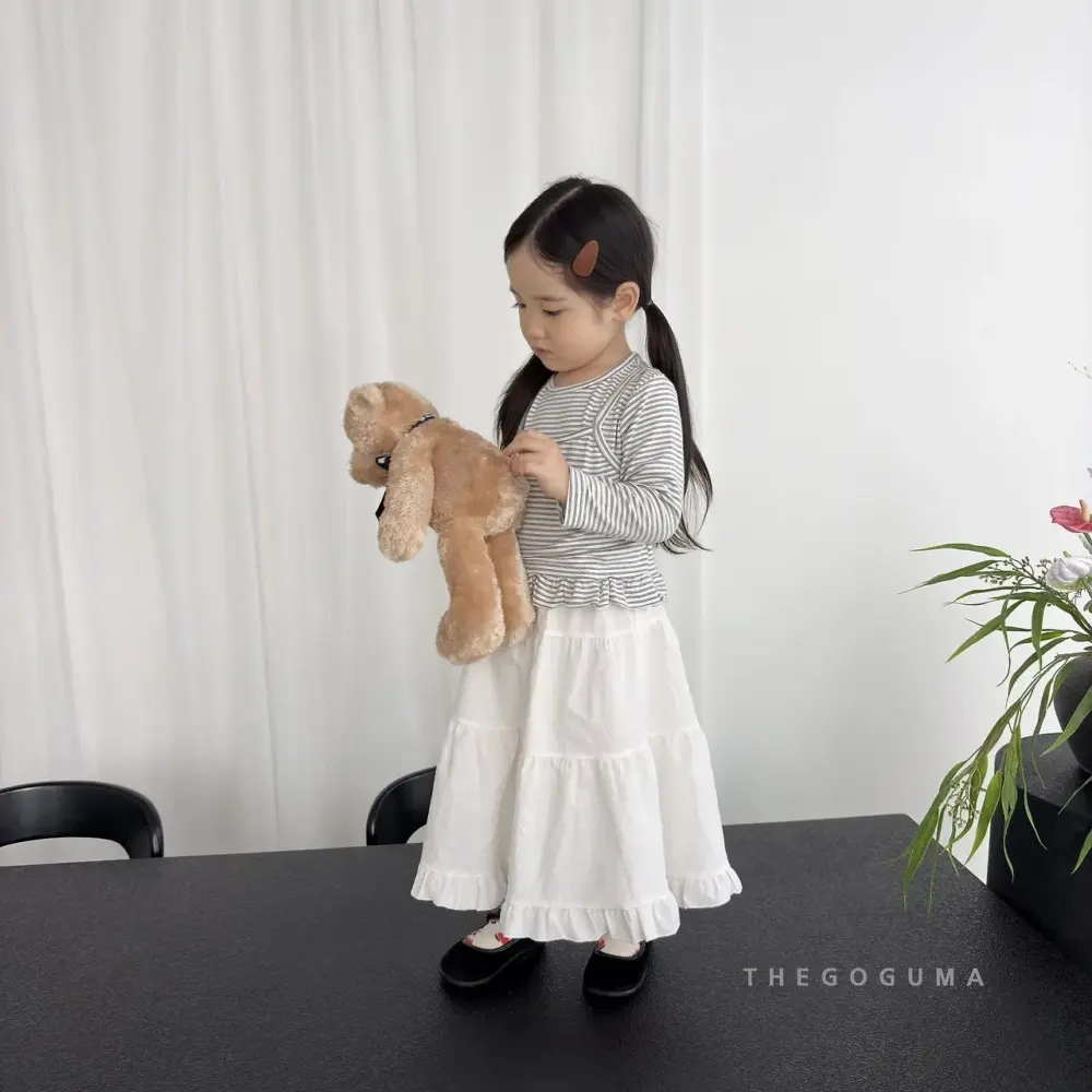 11 <b>THEGOGUMA上衣</b>Autumn 프릴 뷔스티에 85-142cm