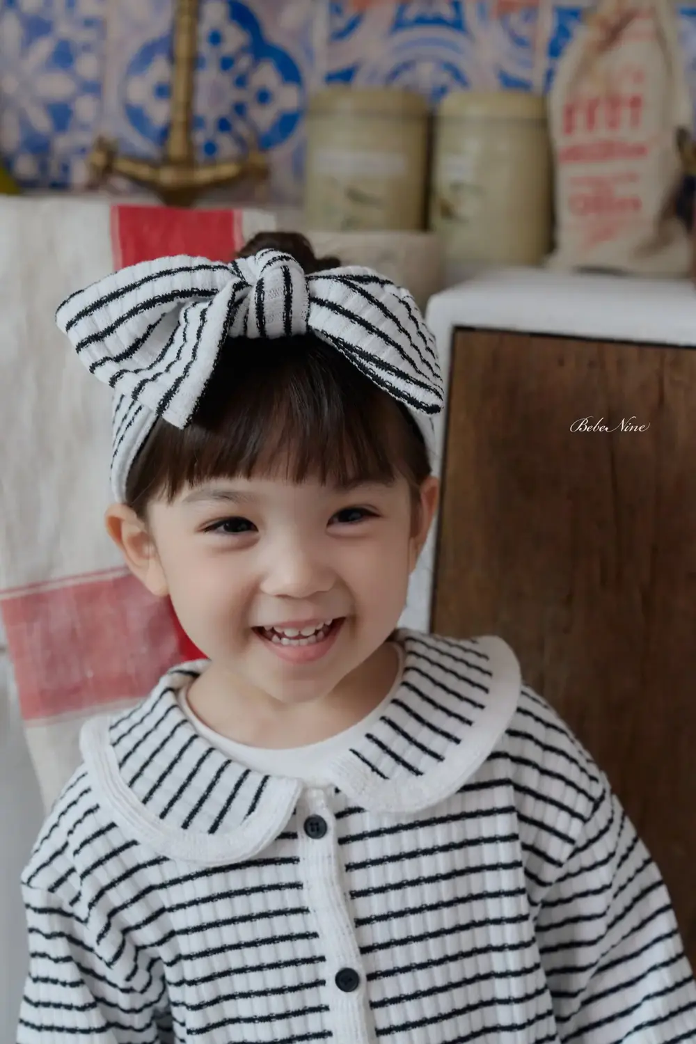 11 <b>Bebe nine髮飾</b>Autumn 마레 리본 헤어밴드 FREE