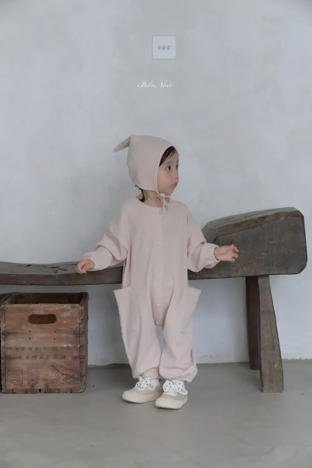 12 <b>|BABY |Bebe nine 帽子</b>Autumn 버즈 고깔 보넷 FREE