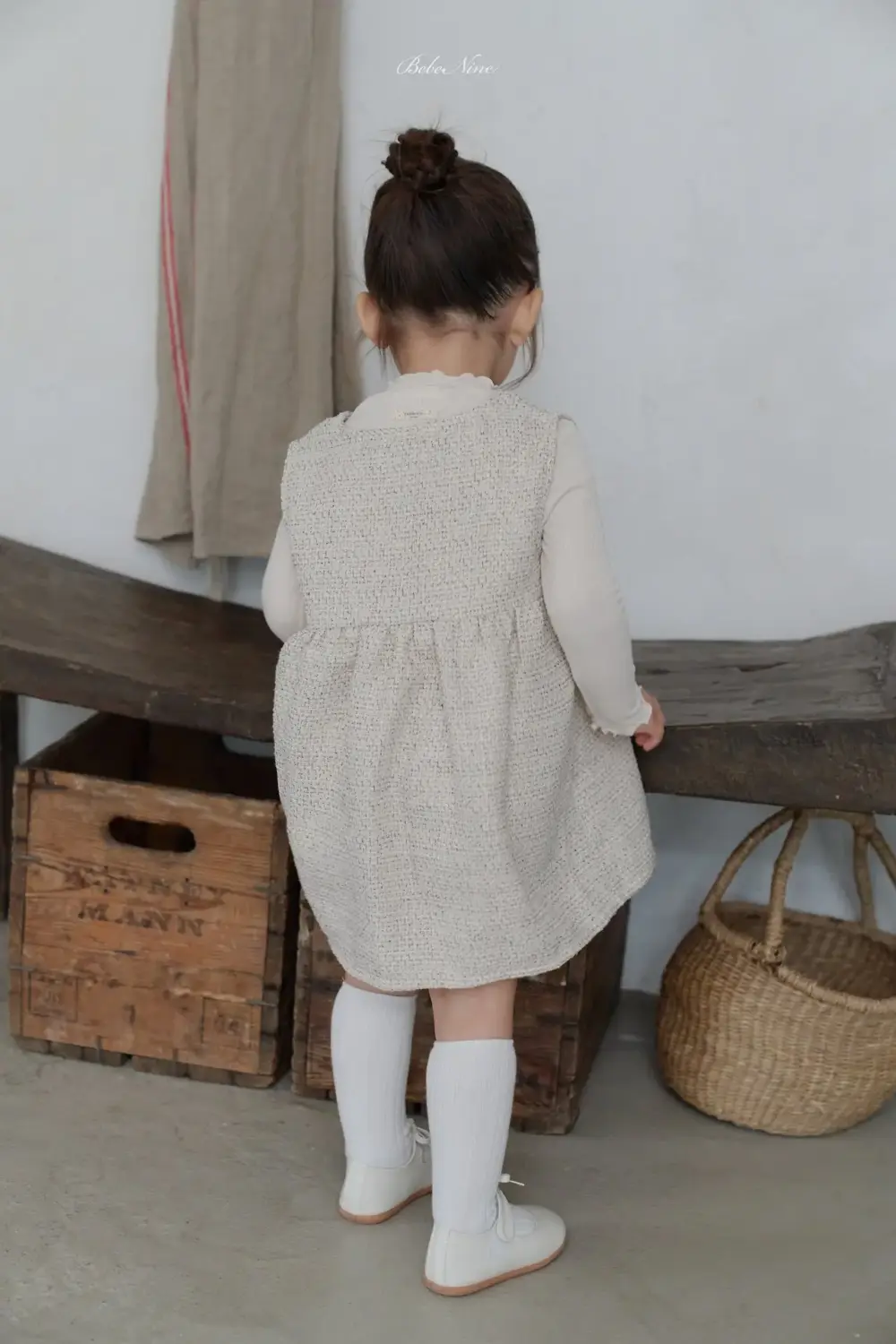 12 <b>Bebe nine洋裝</b>Autumn 로코코 원피스 65-120cm