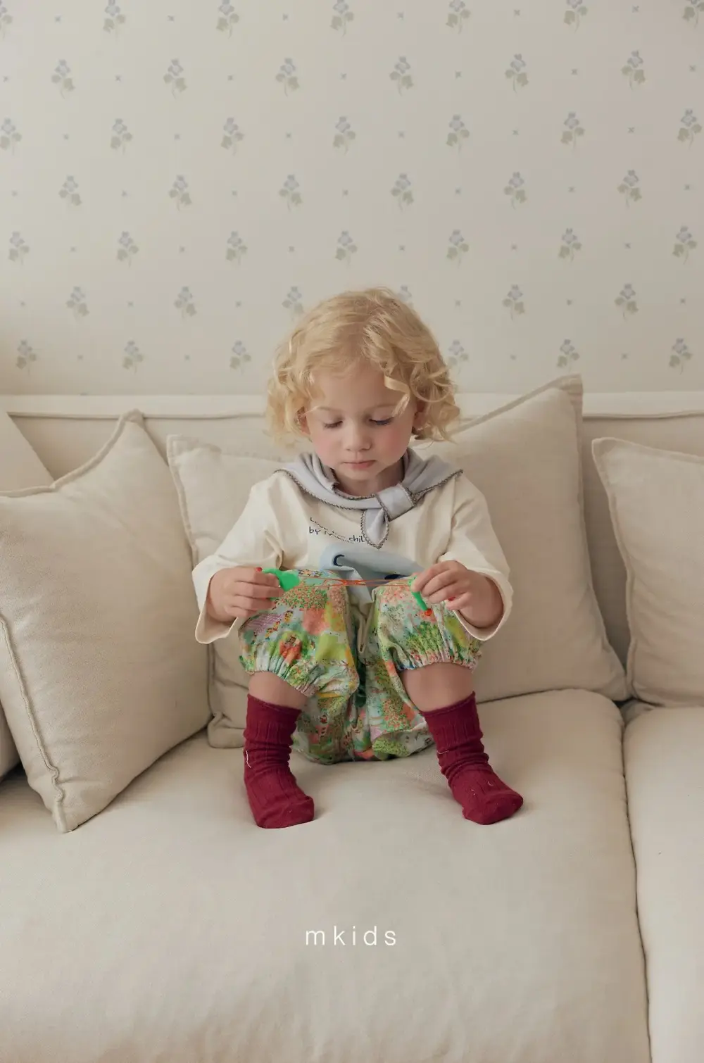 12 <b>|Kids| Mkids領巾</b>Autumn 데일리스카프 FREE(3m-6y)