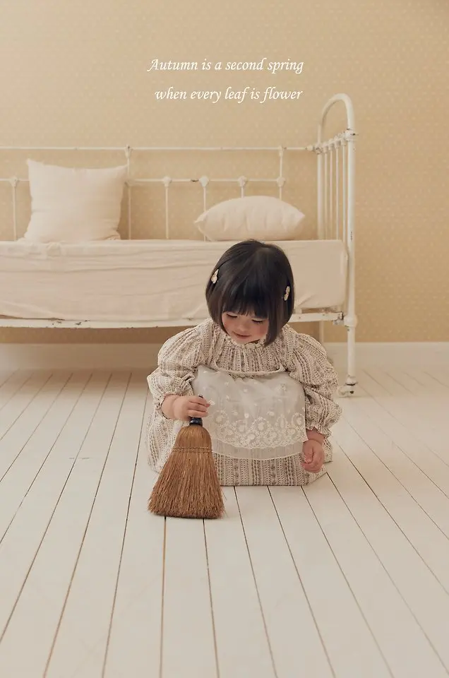 12 <b>|Kids| Mkids圍裙</b>Autumn 플뢰르에이프런 FREE(3m-6y)