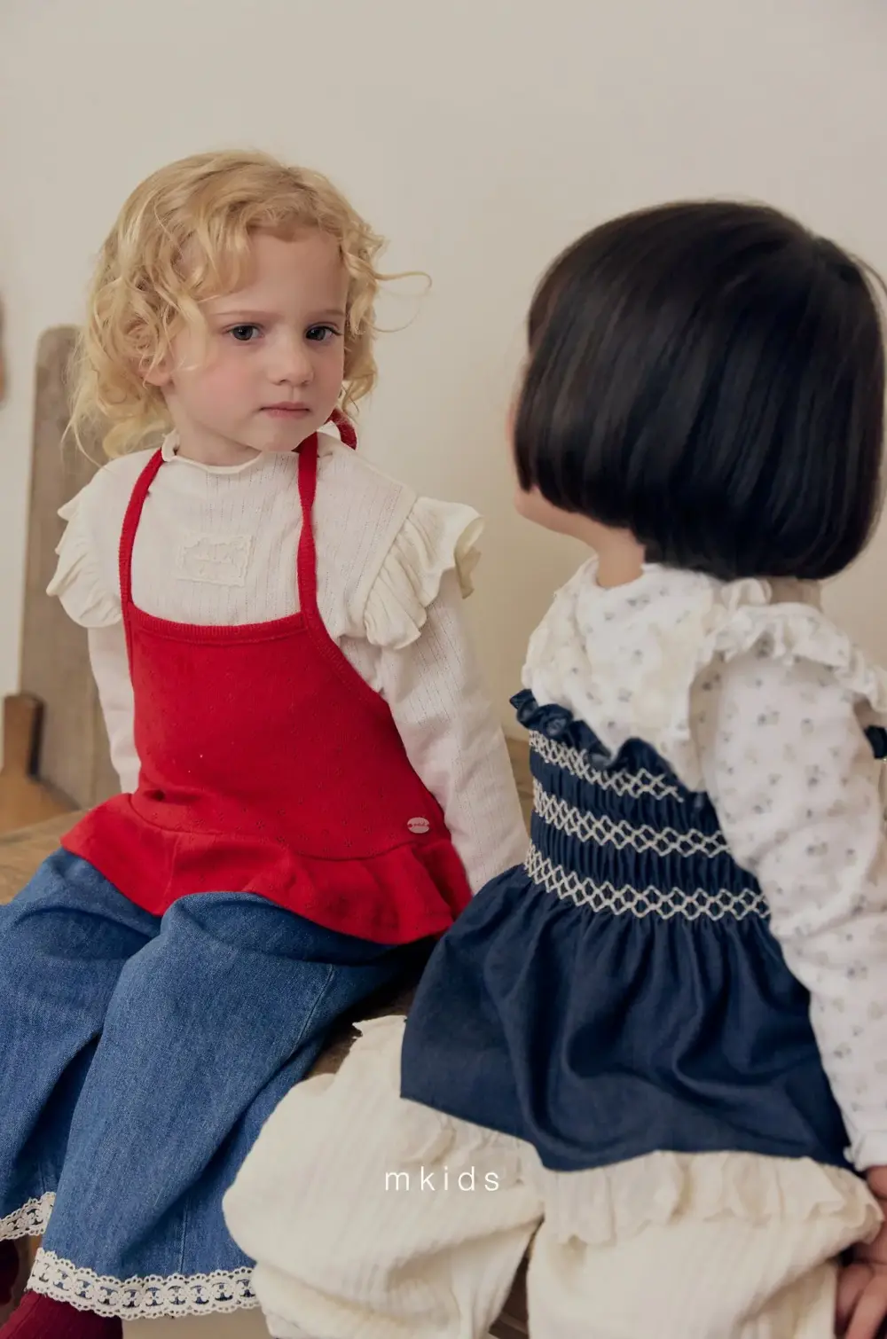 <b>｜Kids｜ Mkids上衣</b>Autumn 마몽프릴티 65-115cm