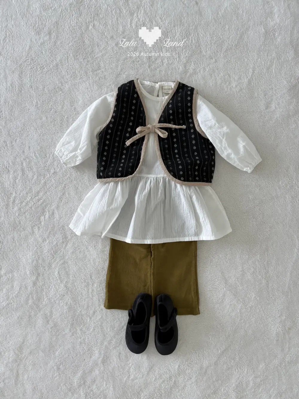 13 <b>|Kids| Lala land褲子</b>Autumn 비비 부츠컷 75-120cm