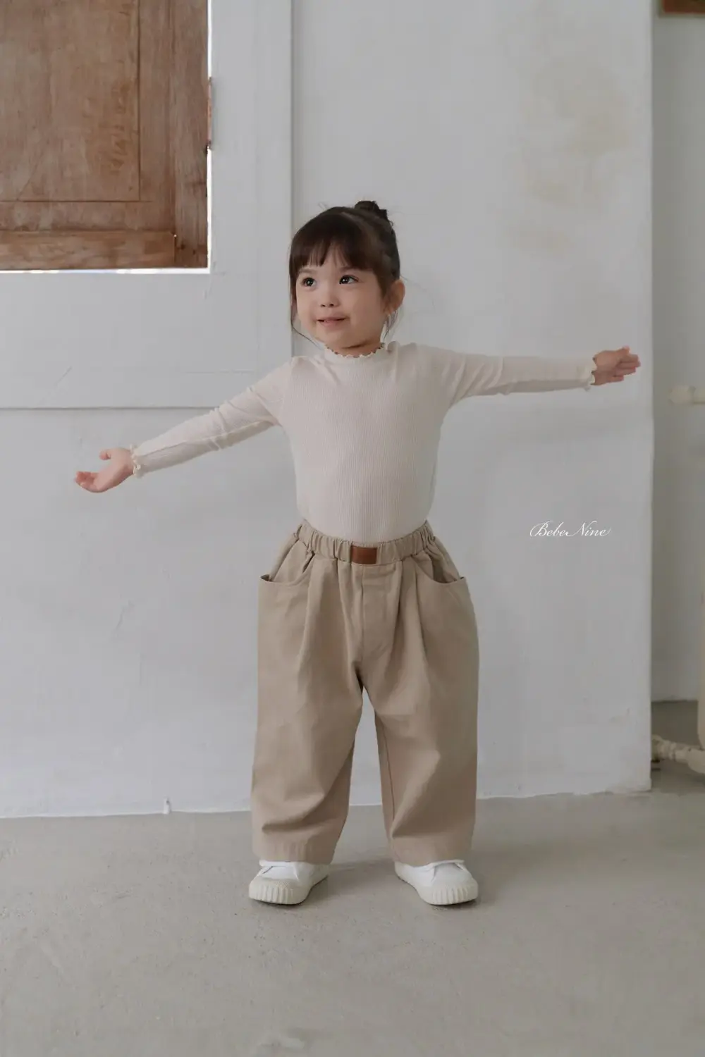 13 <b>Bebe nine褲子</b>Autumn 모모 코튼 팬츠 65-120cm