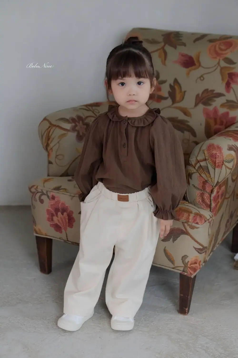 13 <b>Bebe nine上衣</b>Autumn 윈디 블라우스 65-120cm