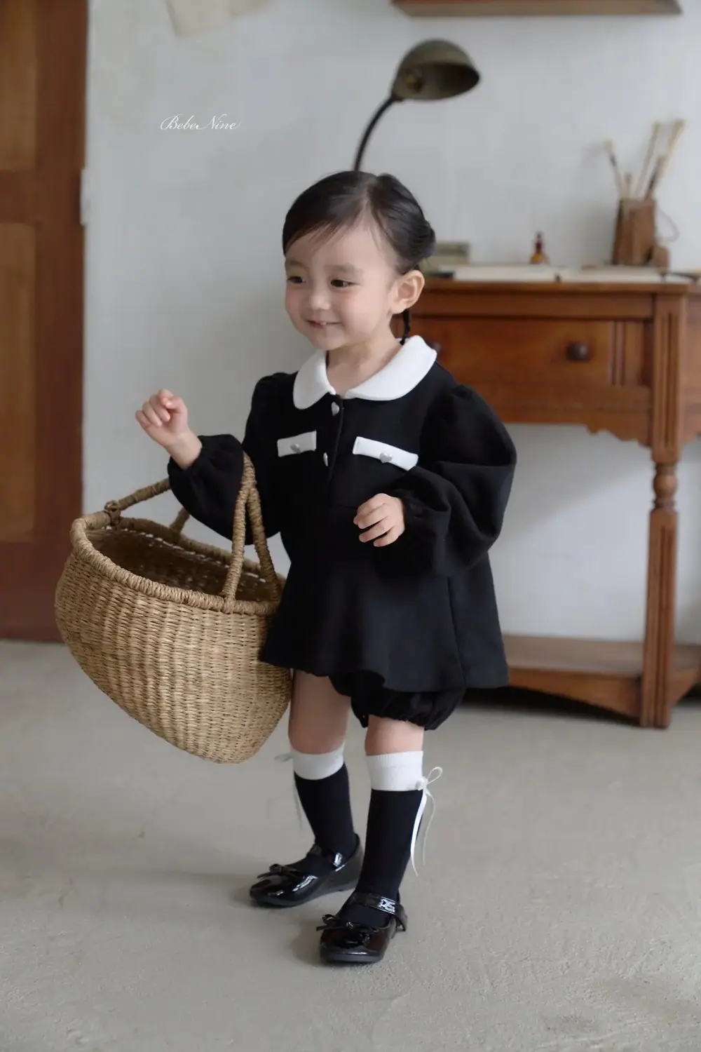 <b>｜BABY ｜Bebe nine 包屁衣</b>Autumn 헤이즐 슈트 65-100cm
