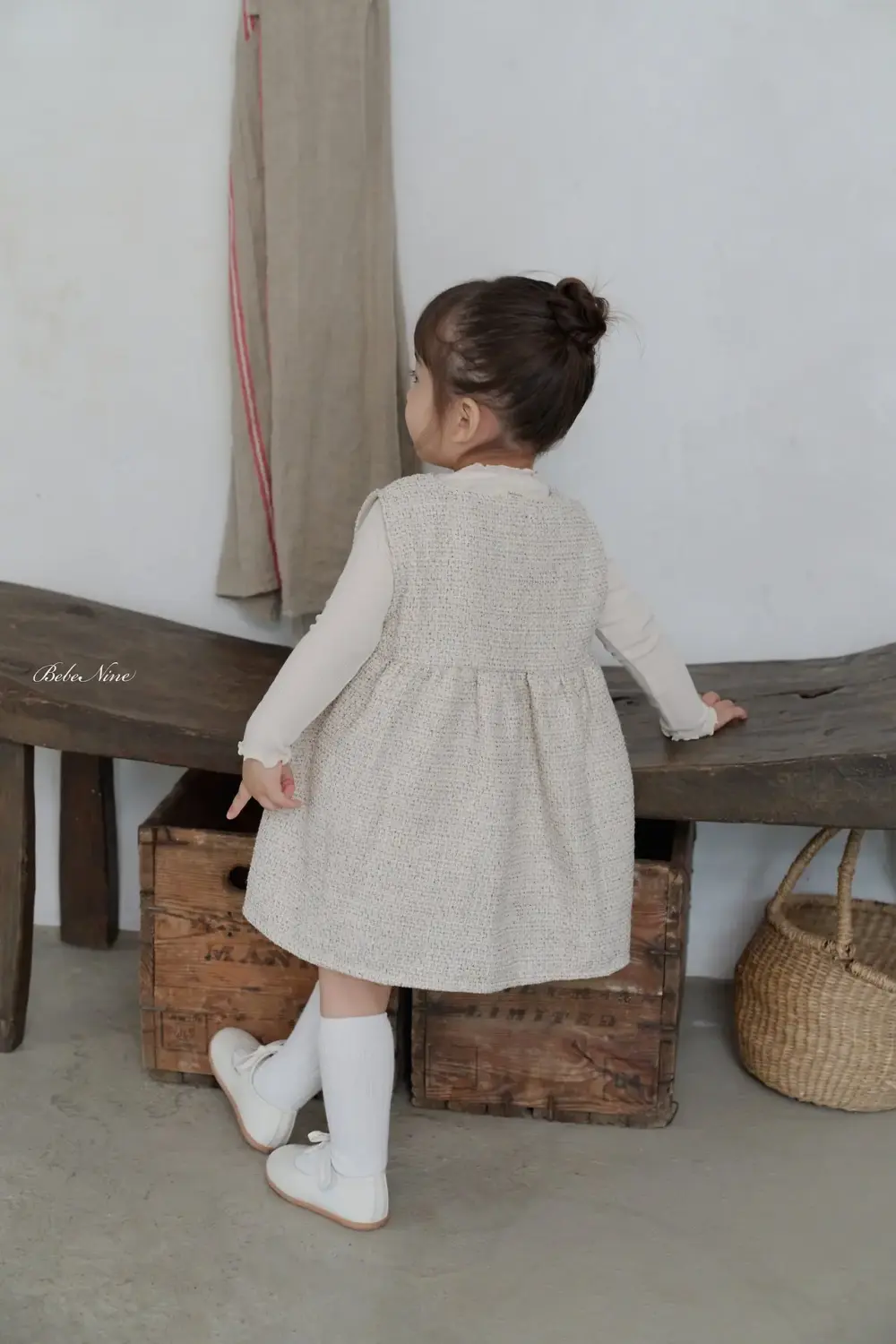 13 <b>Bebe nine洋裝</b>Autumn 로코코 원피스 65-120cm