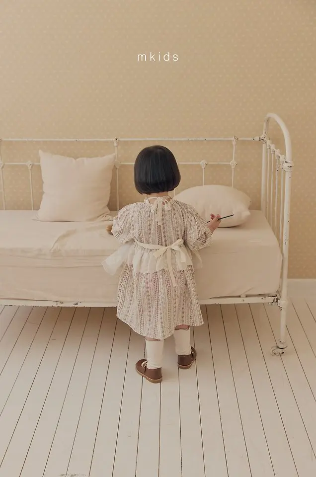 14 <b>|Kids| Mkids圍裙</b>Autumn 플뢰르에이프런 FREE(3m-6y)