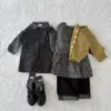 <b>｜Kids｜ Lala land洋裝</b>Autumn 블루밍 롱 BL 75-120cm