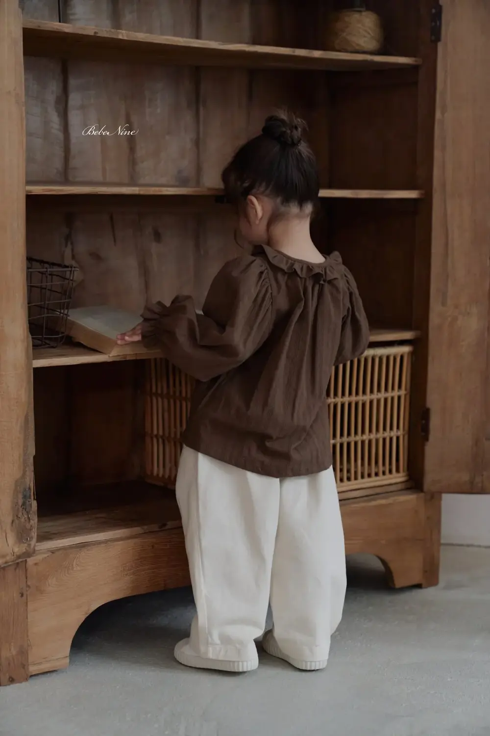 15 <b>Bebe nine上衣</b>Autumn 윈디 블라우스 65-120cm