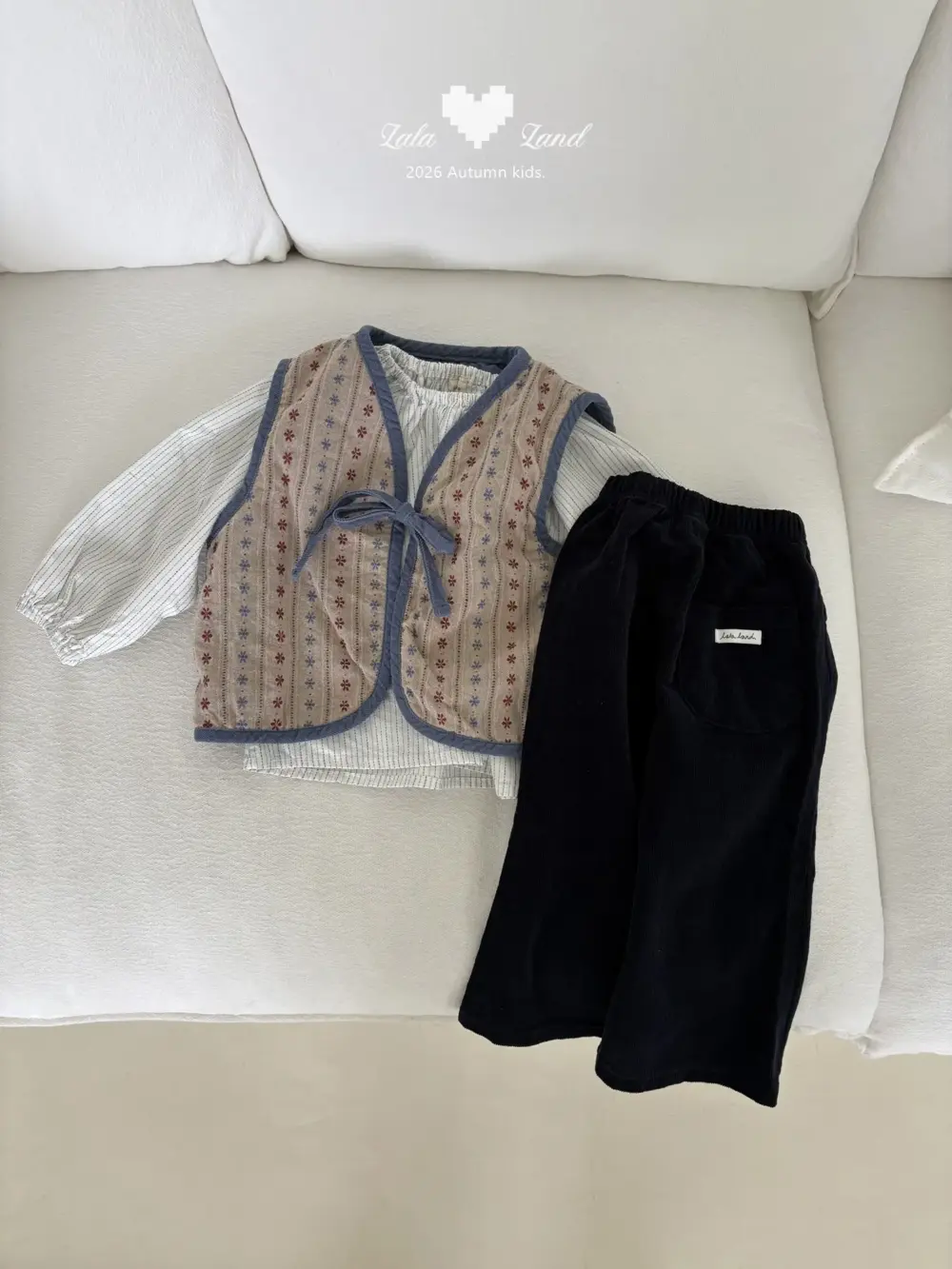 17 <b>|Kids| Lala land褲子</b>Autumn 비비 부츠컷 75-120cm