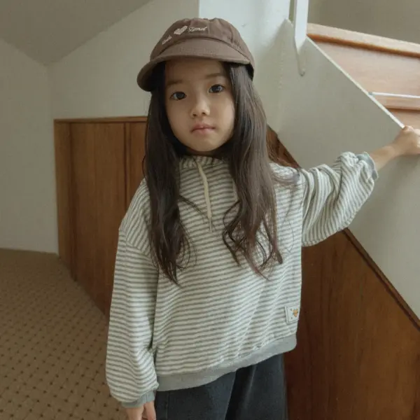 2 <b>|Kids| Lala land帽T</b>Autumn 모모 후드티 75-120cm