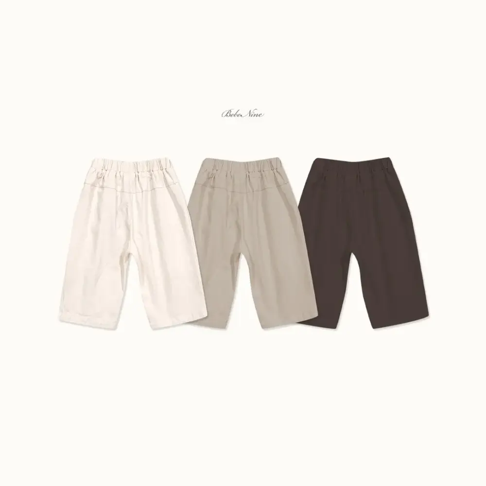 2 <b>Bebe nine褲子</b>Autumn 모모 코튼 팬츠 65-120cm