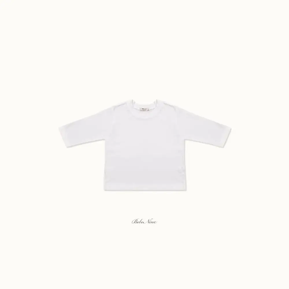 2 <b>Bebe nine上衣</b>Autumn 밀크 코튼티 65-120cm