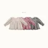 <b>Bebe nine上衣</b>Autumn 루시 체크 블라우스 65-120cm
