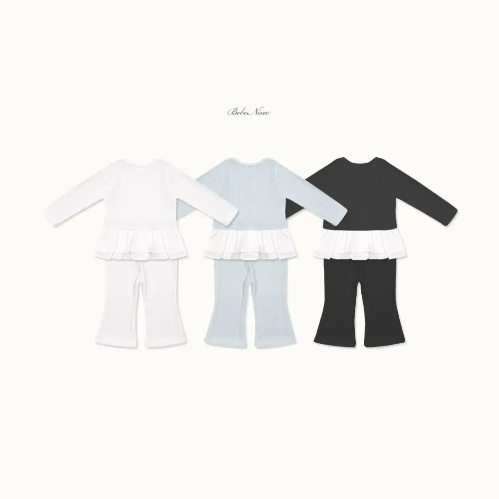 <b>Bebe nine套裝</b>Autumn 벨 플라워 세트 65-120cm