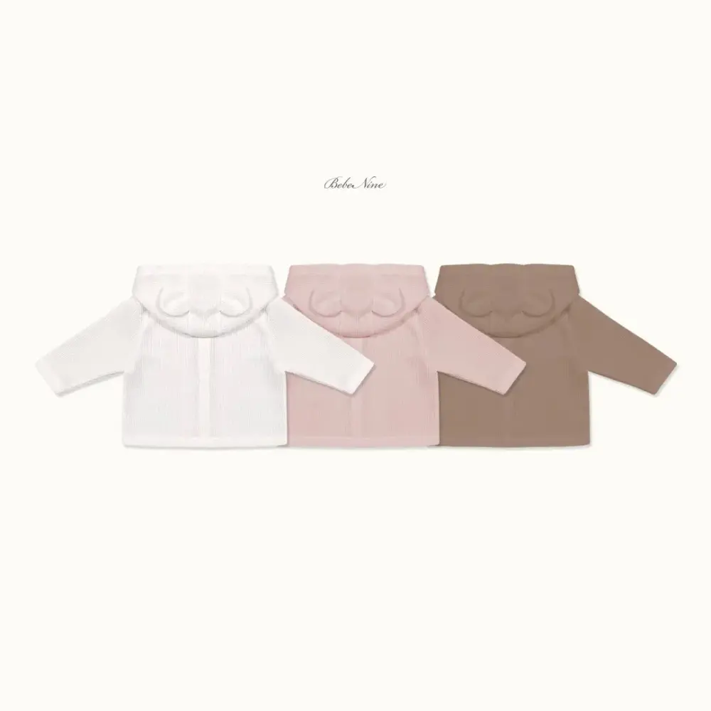 2 <b>Bebe nine外套</b>Autumn 쿠키 곰돌이 가디건 65-120cm