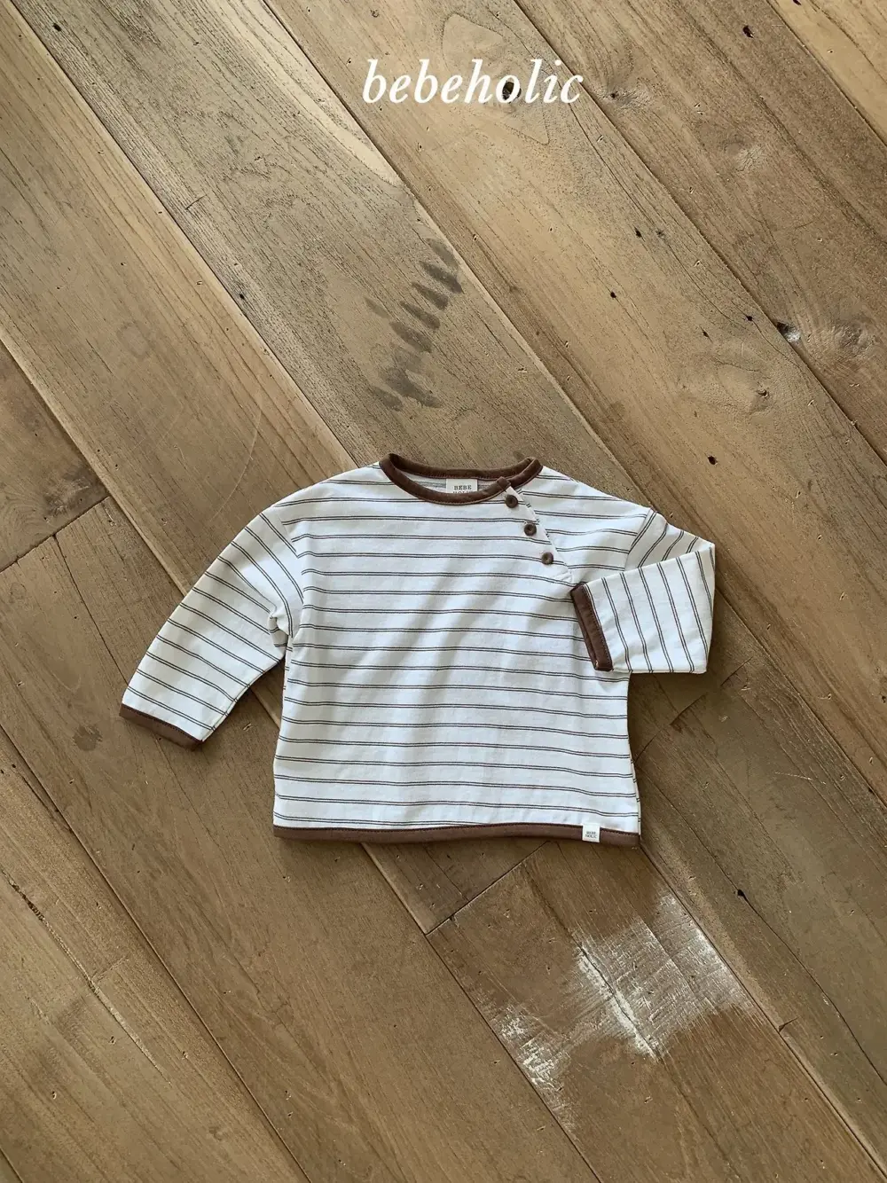 2 <b>|BABY| Bebeholic上衣</b>Autumn 리던st티 3-24M
