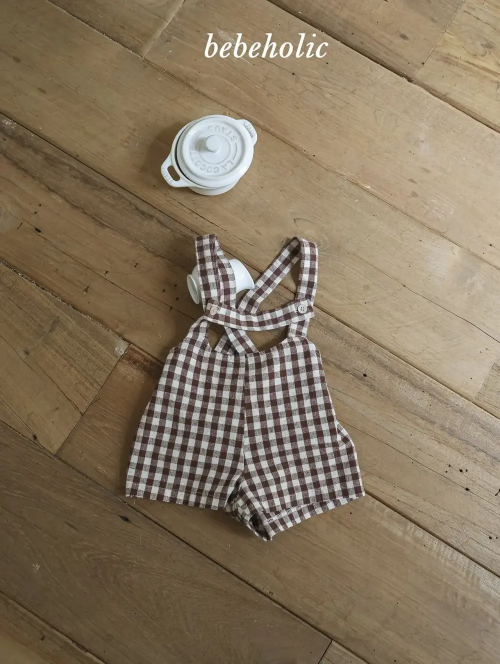 <b>｜BABY｜ Bebeholic吊帶褲</b>Autumn 아코멜빵팬츠 3-24M