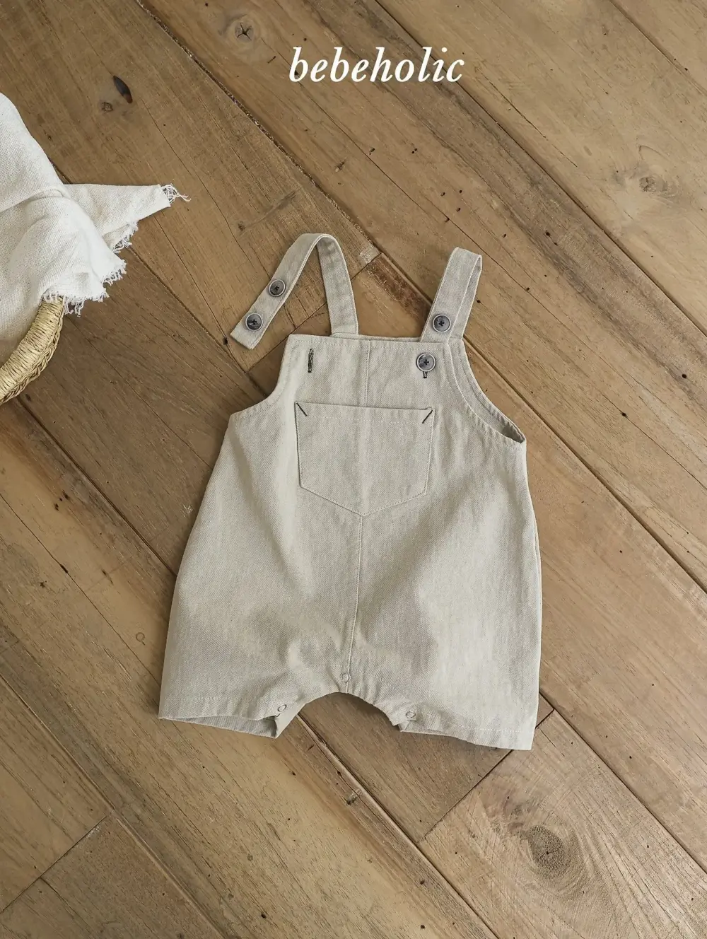 <b>｜BABY｜ Bebeholic吊帶褲</b>Autumn 데이멜빵슈트 3-24M