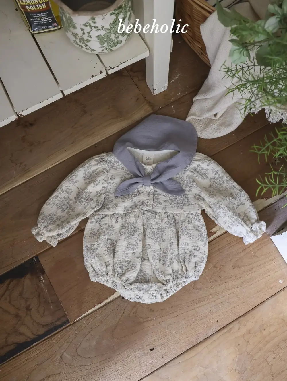 <b>｜BABY｜ Bebeholic包屁衣</b>Autumn 브리케이프슈트 3-24M