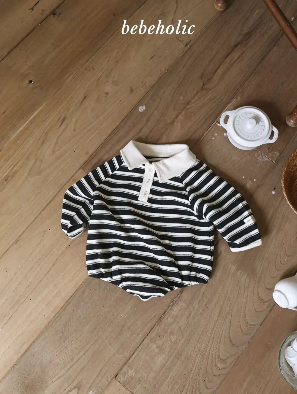 <b>｜BABY｜ Bebeholic包屁衣</b>Autumn 단가라슈트 3-24M