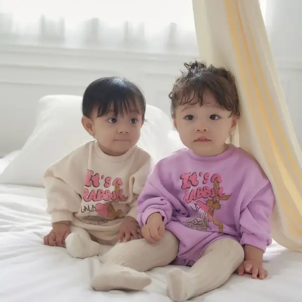 2 <b>BABY THE LALA包屁衣</b>Autumn 뚱토끼슈트 60-86cm