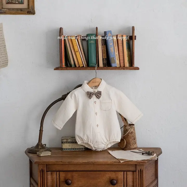 <b>｜BABY｜ Mkids包屁衣</b>Autumn 아론슈트 55-80cm