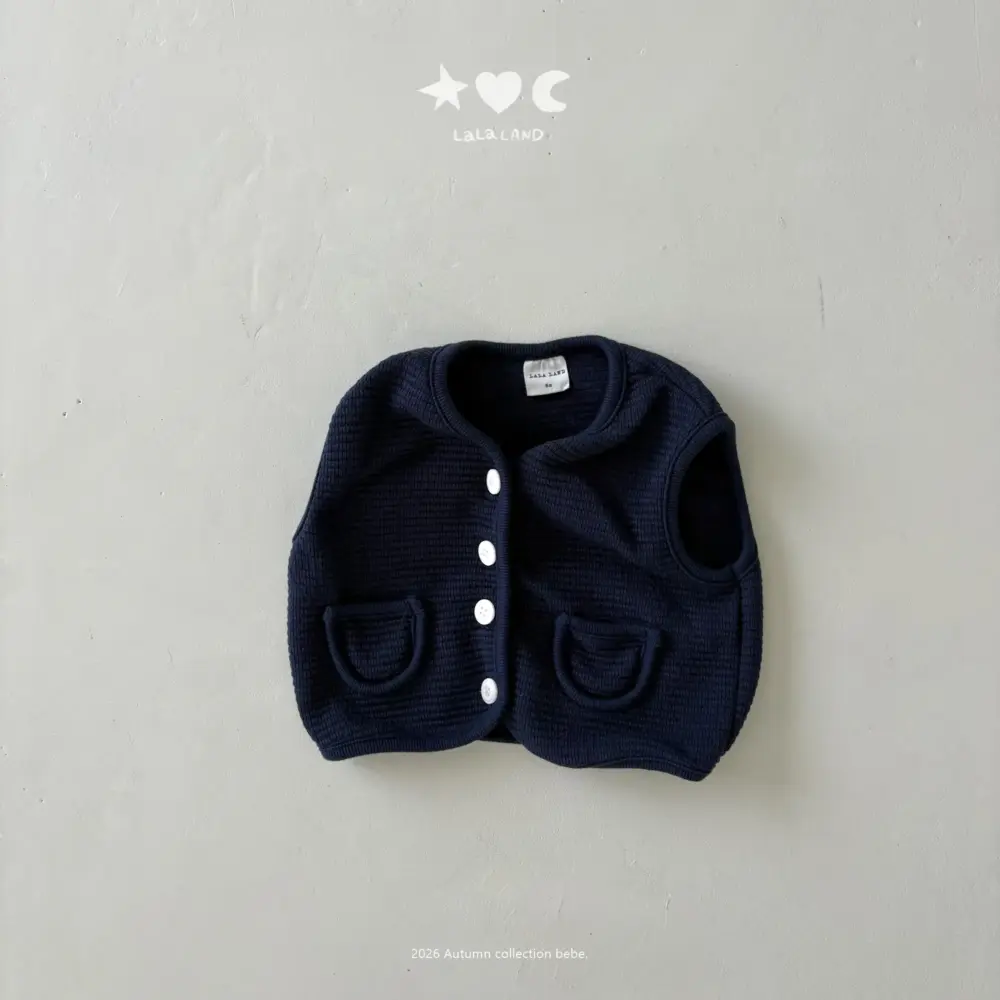 2 <b>|BABY| LaLa land背心</b>Autumn 베베 쿠션 조끼 60-82cm