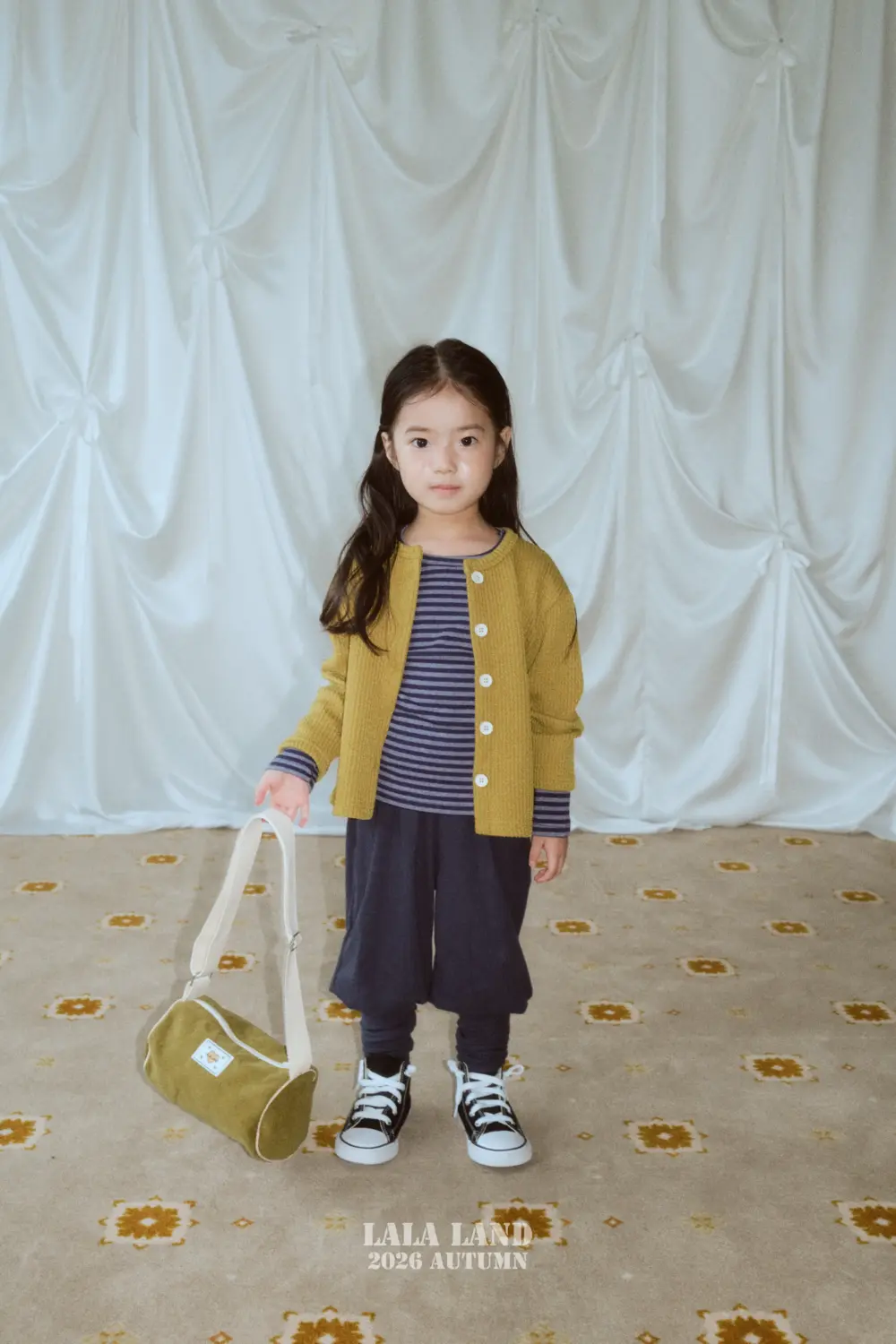 2 <b>|Kids| Lala land包包</b>Autumn 원통 골덴 크로스 FREE