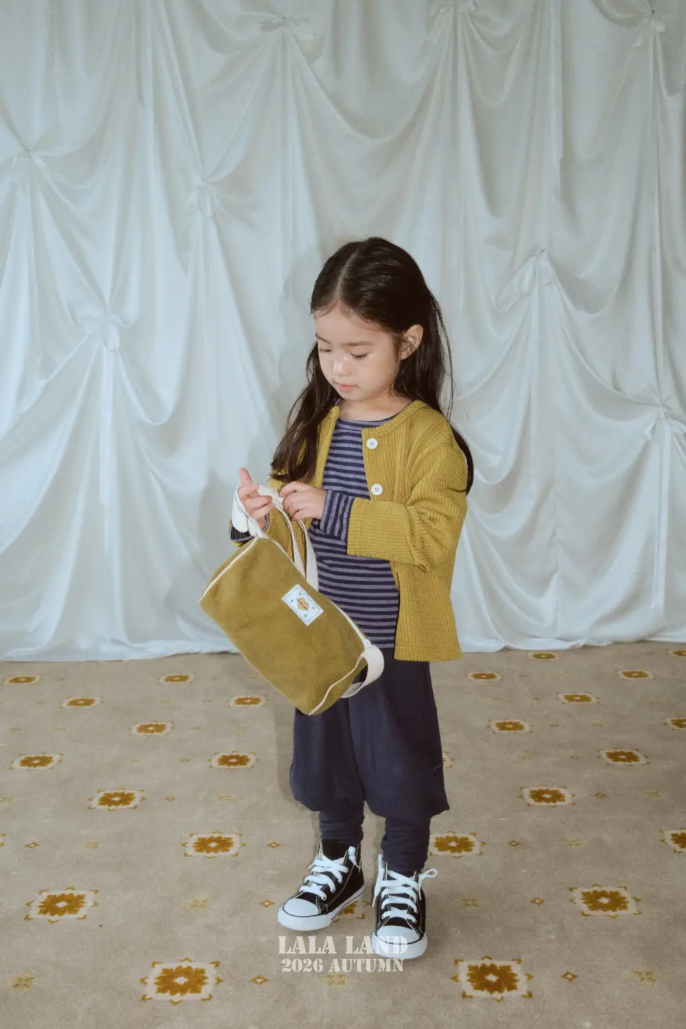 3 <b>|Kids| Lala land包包</b>Autumn 원통 골덴 크로스 FREE