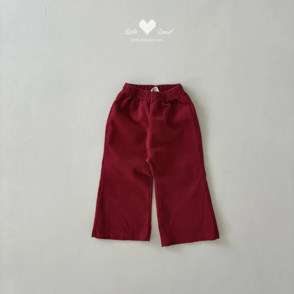 3 <b>|Kids| Lala land褲子</b>Autumn 비비 부츠컷 75-120cm
