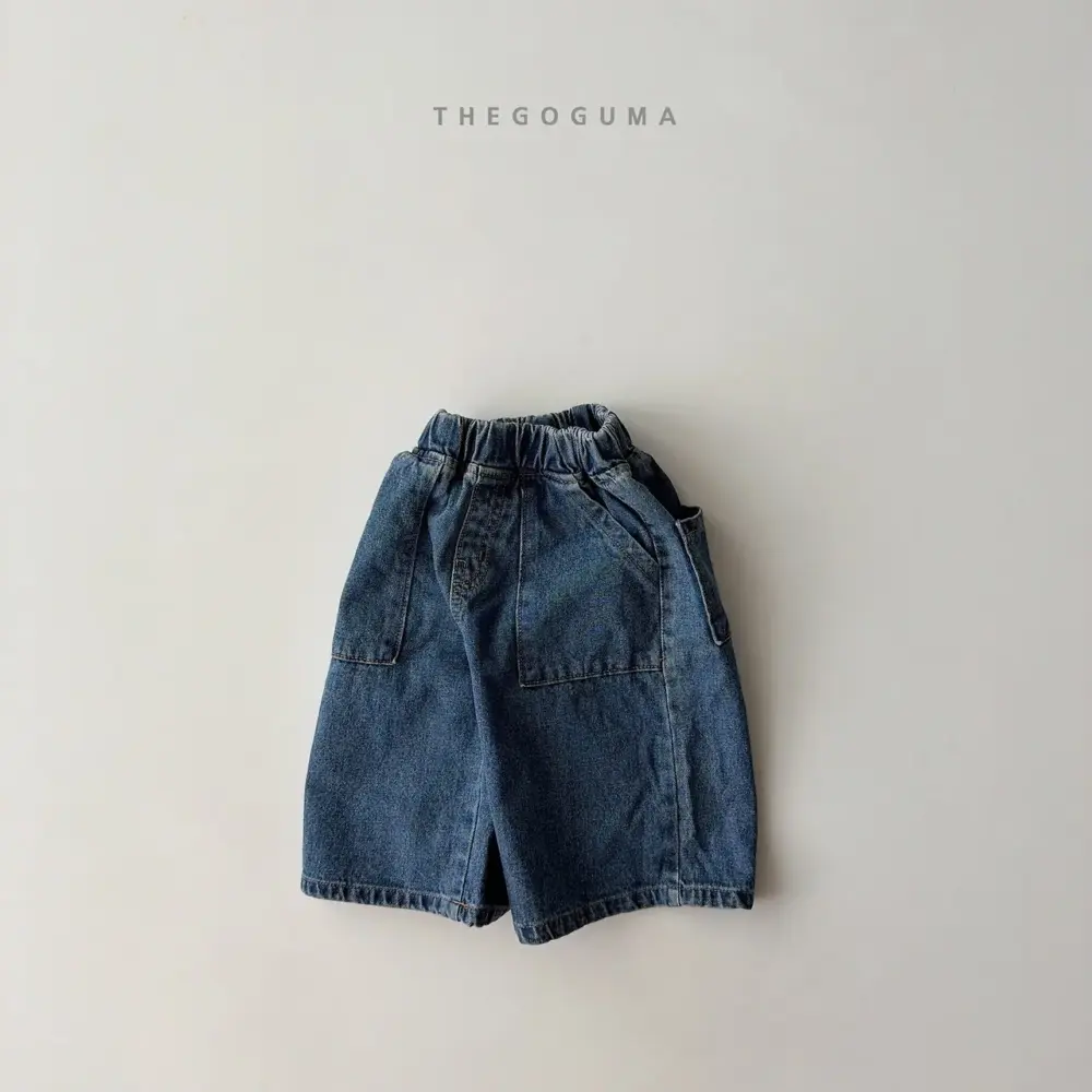 3 <b>THEGOGUMA 褲子</b>Autumn 아웃포켓버뮤다청PT 85-142cm