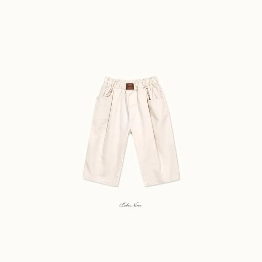 3 <b>Bebe nine褲子</b>Autumn 모모 코튼 팬츠 65-120cm