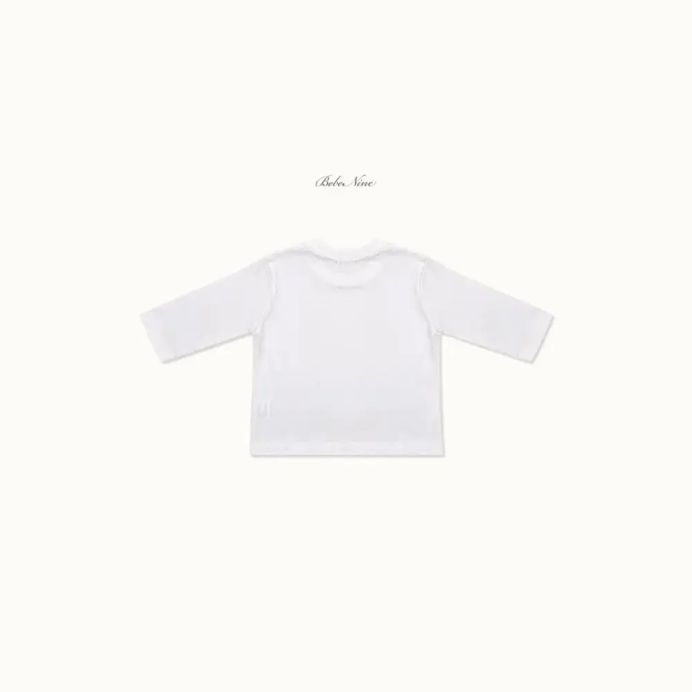 3 <b>Bebe nine上衣</b>Autumn 밀크 코튼티 65-120cm