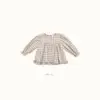 <b>Bebe nine上衣</b>Autumn 루시 체크 블라우스 65-120cm