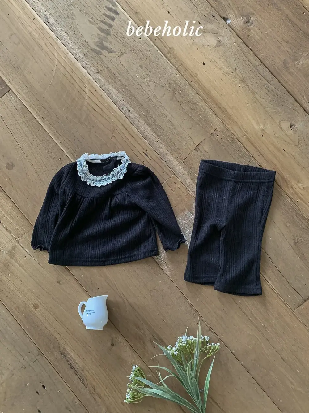 <b>｜BABY｜ Bebeholic套裝</b>Autumn 모닝셔링세트 3-24M