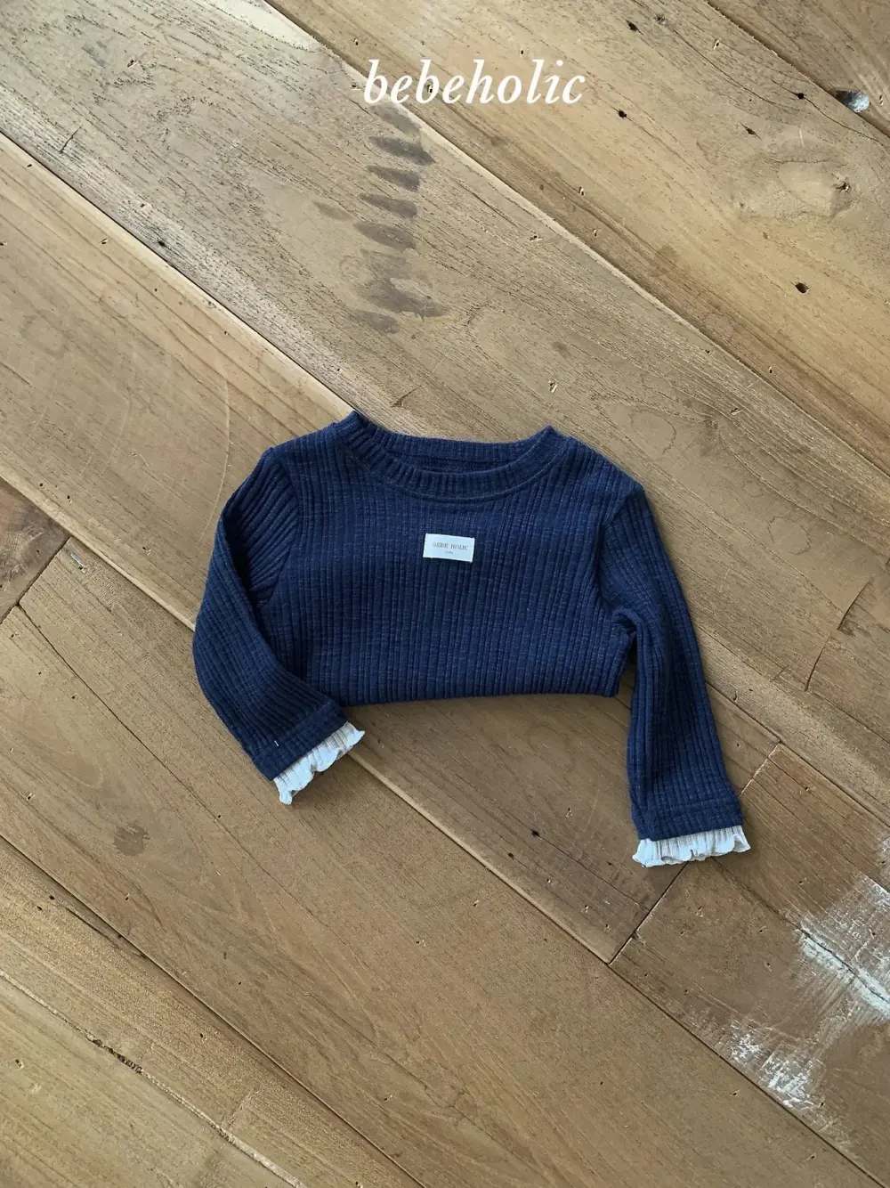 <b>｜BABY｜ Bebeholic上衣</b>Autumn 레이어티 3-24M