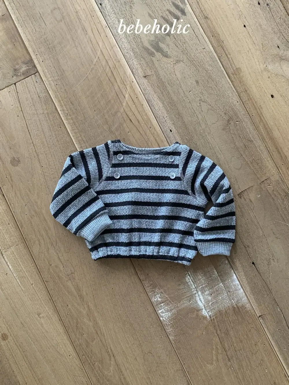 <b>｜BABY｜ Bebeholic上衣</b>Autumn 울데프맨투맨 3-24M